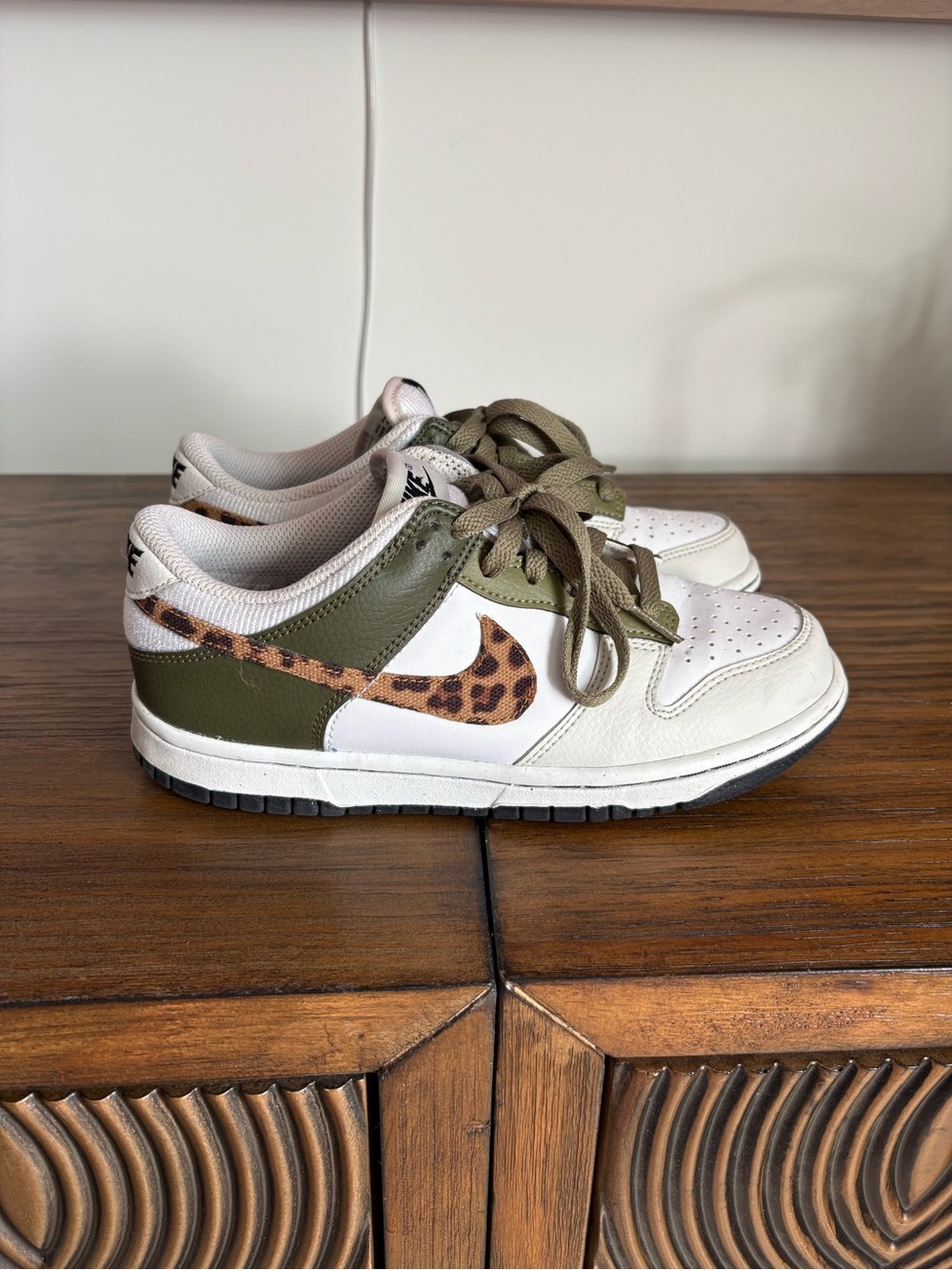Nike Dunk Low “Olive Leopard”
